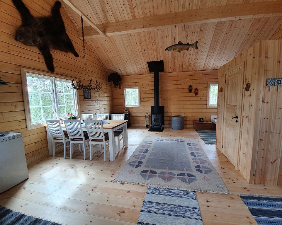 Stuga entré Boende stuga