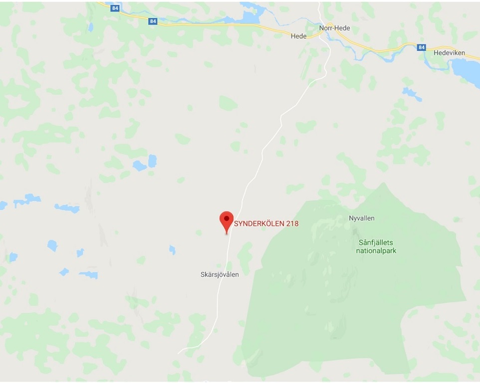Synderkölen 218 karta
